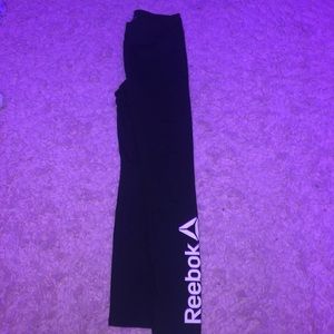 Black Full Length Reebok Leggings